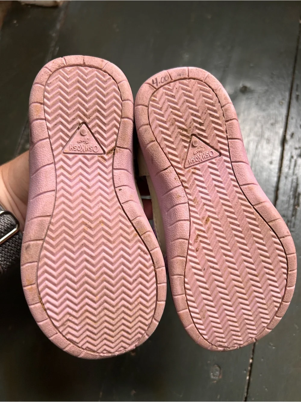 OshKosh Everplay Flexible Outsole Bump Toe Sandal Toddler Size 9 Pink Water